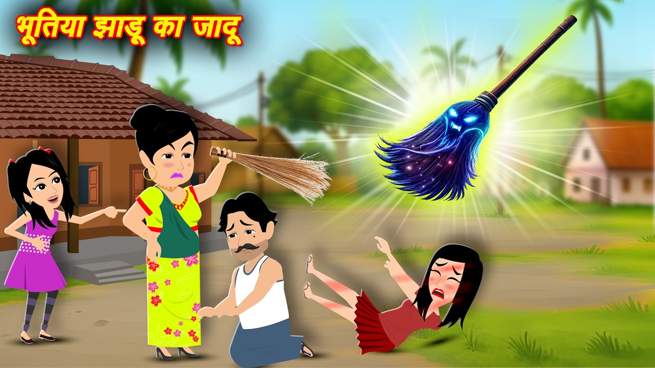 भूतिया झाड़ू का जादू | Bhootiya Kahani Hindi | Darawani Chudail Story | Hindi Horror Ghost Story