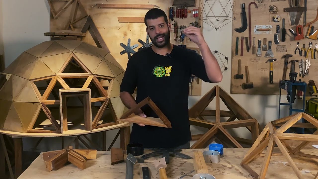 O Melhor Método Construtivo para Domos Geodésicos: Conectores ou Goodkarma?