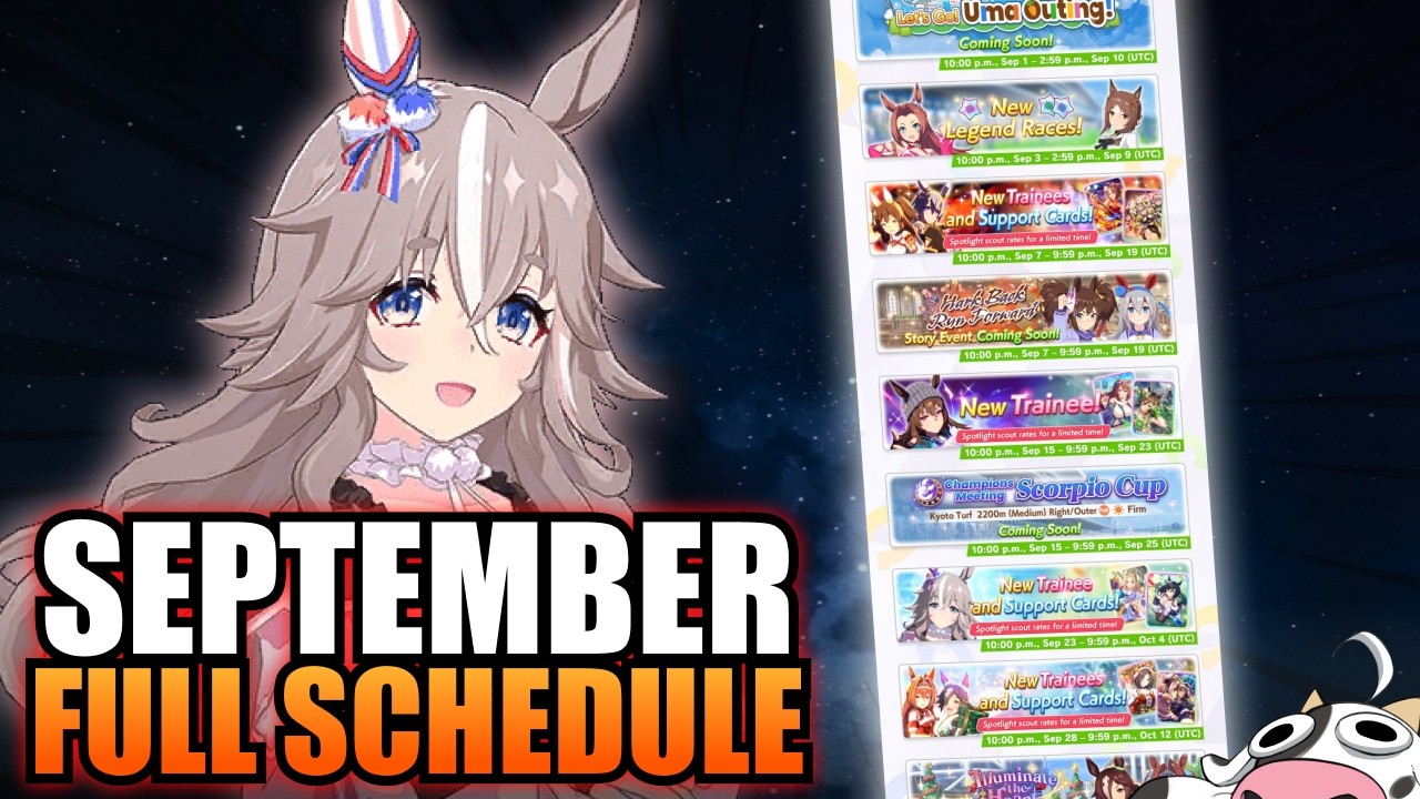 [Umamusume] September 2026 FULL Release Schedule Breakdown | Monthly Summary