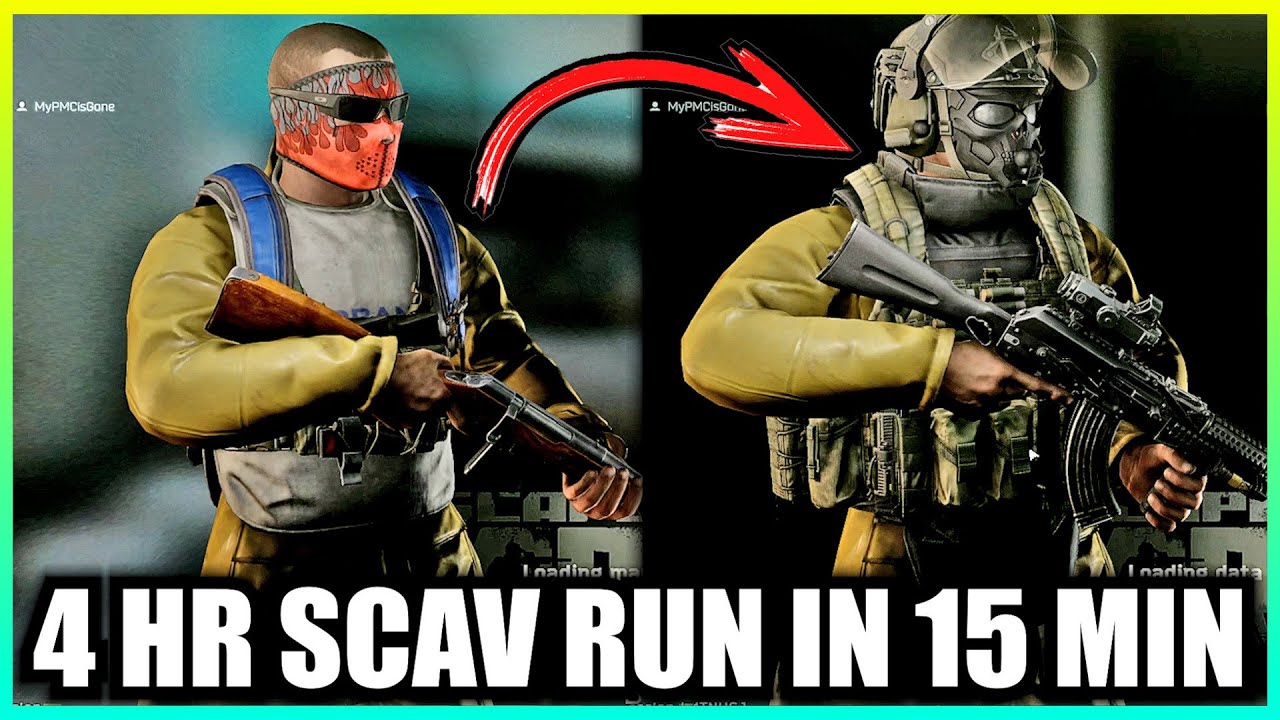 4 HR SCAV Run in 15 Min