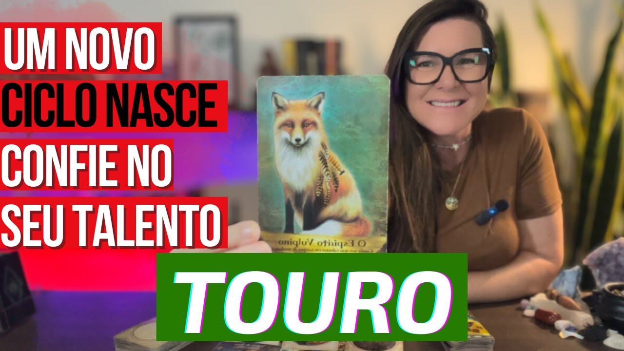 TOURO🍀VOCÊ JÁ NÃO TEM NADA A PERDER.A RENOVAÇÃO COMEÇA QUANDO VOCÊ PARA DE DUVIDAR DO QUE SABE FAZER