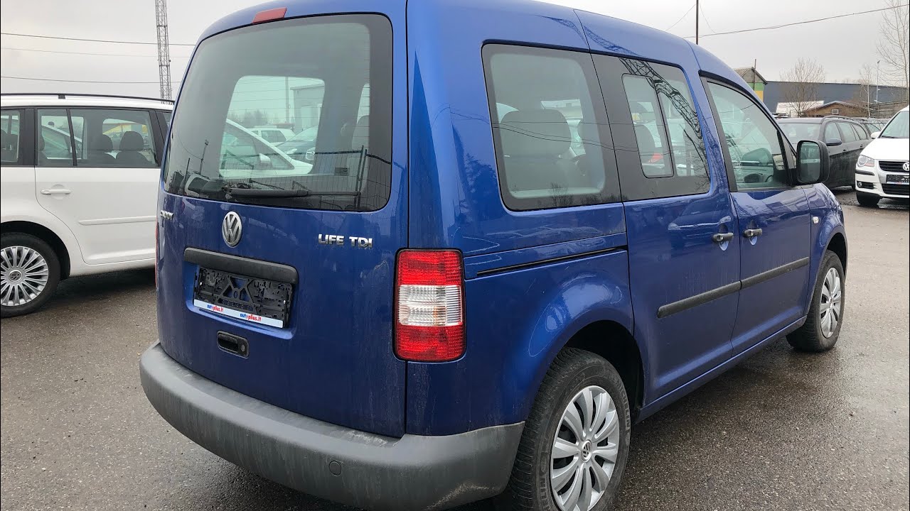 VW Caddy. Отличный автомобиль для работы из Германии