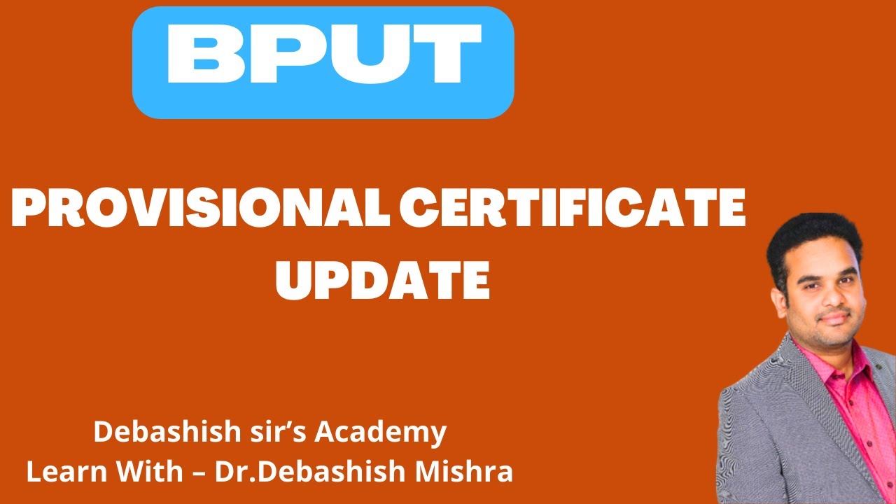DETAIL ALL ABOUT PROVISIONAL CERTIFICATE.