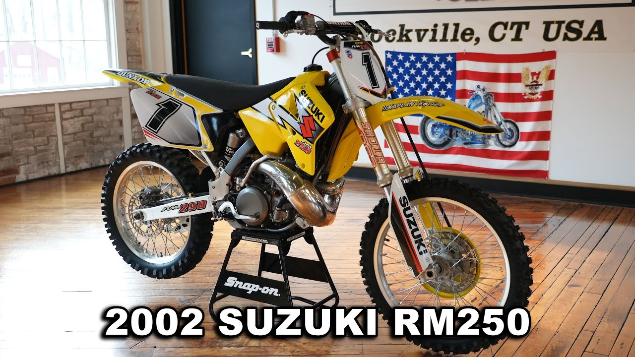 FRESH 2002 SUZUKI RM250 READY TO RACE
