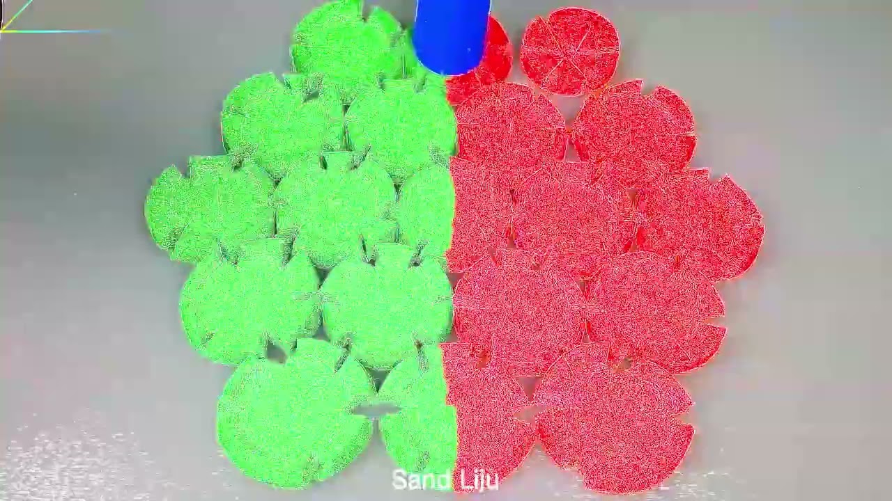 Very Satisfying and Relaxing Kinetic Sand ASMR 310