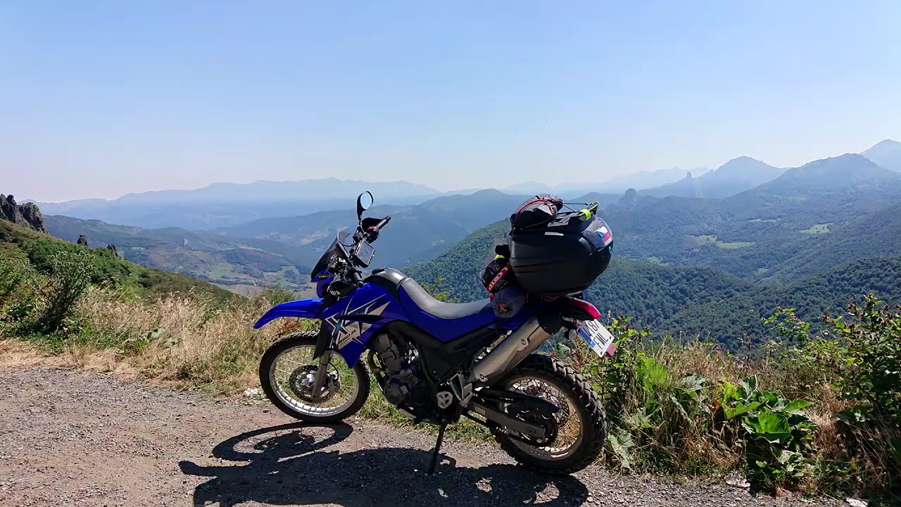 Motorcycle trip Spain - Portugal (Yamaha XT660R), pt.1