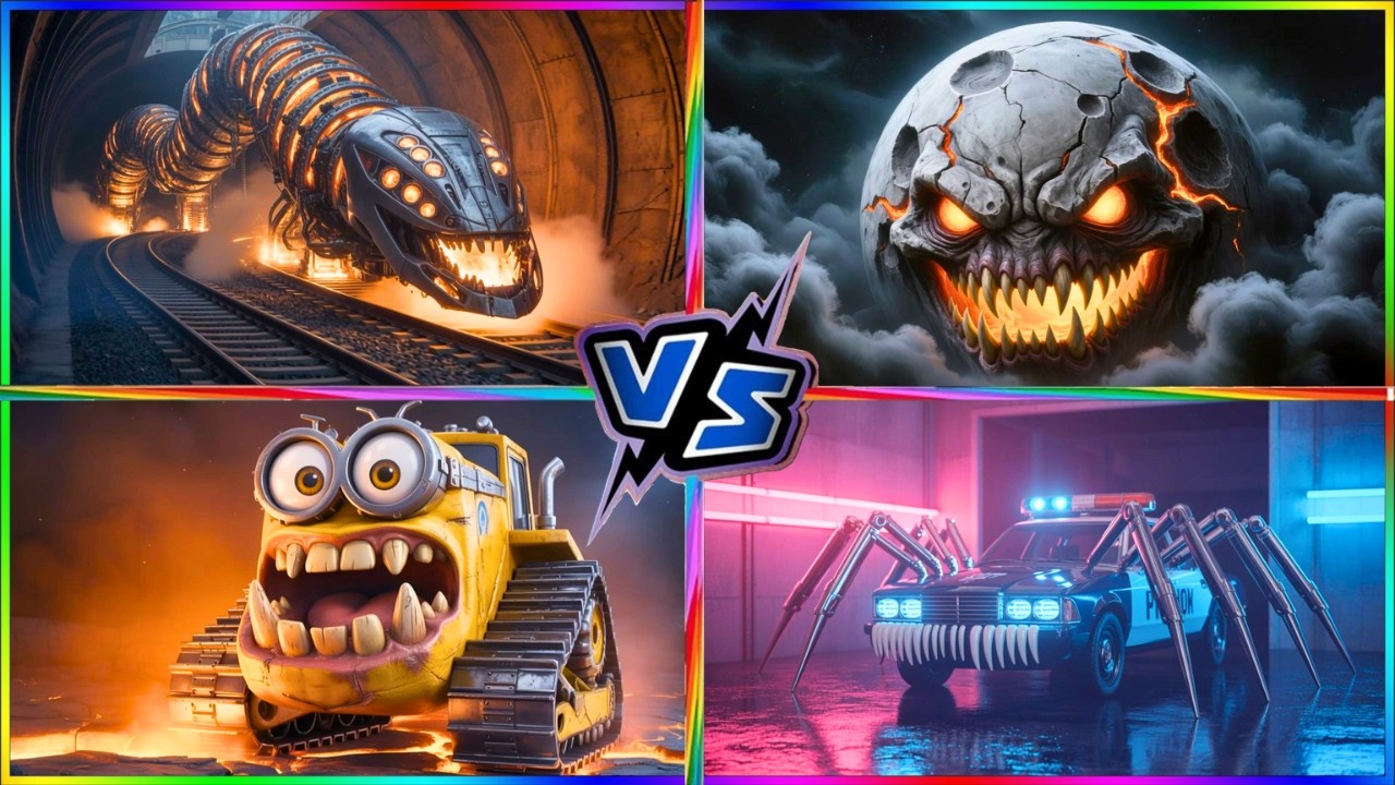 MINION - POLICE MONSTER - LUNAR MOON - TRAIN EATER - COFFIN DANCE COVER #169