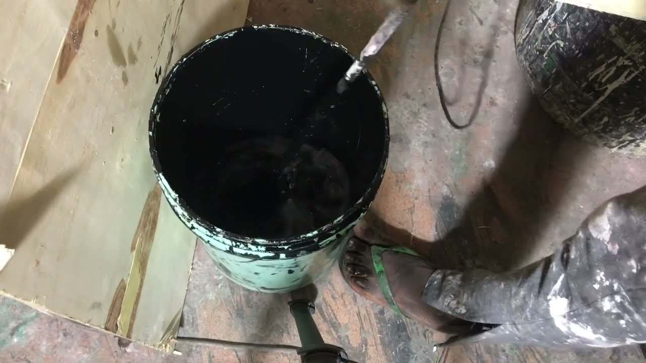 Как сделать черную глянцевую краску