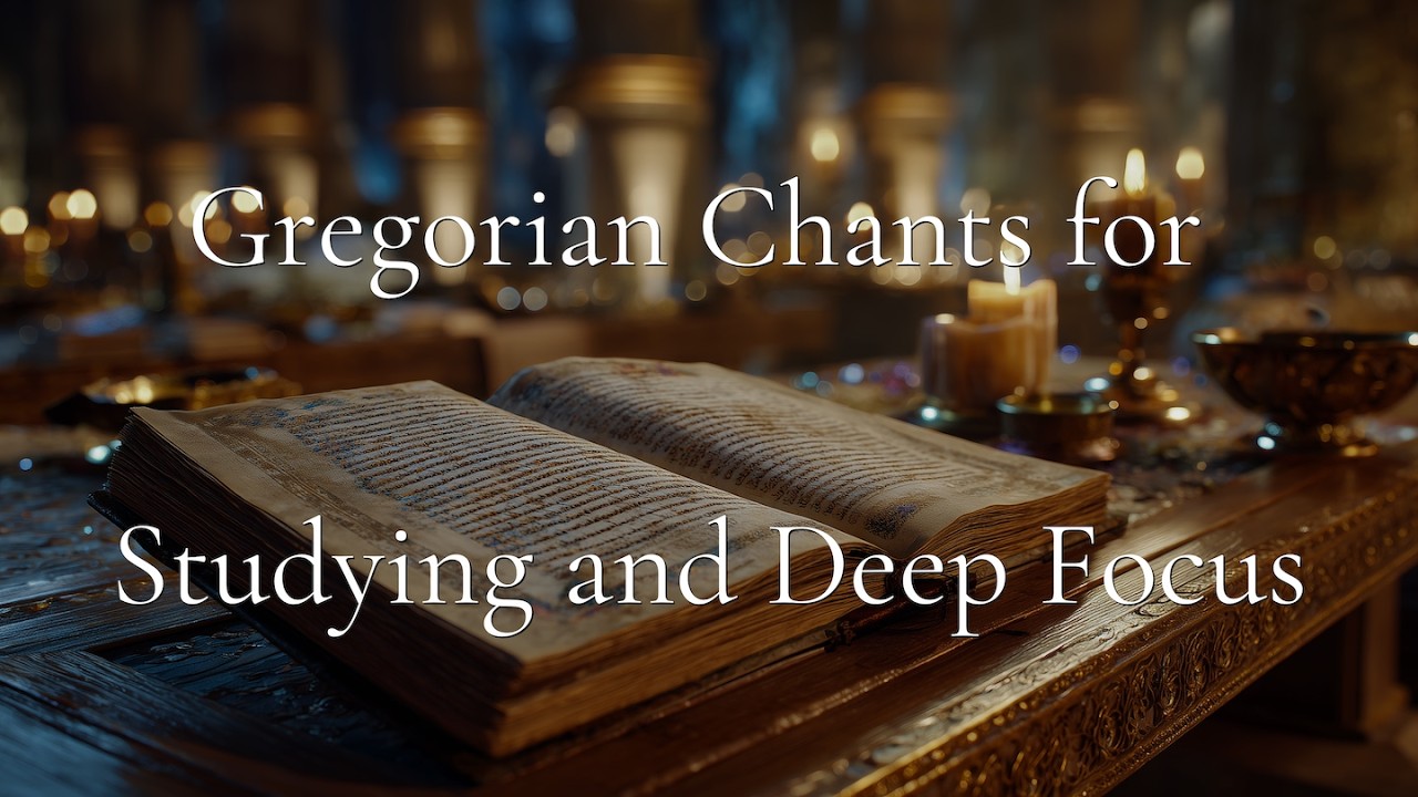 Gregorian Chants for Studying & Deep Focus 📚30+ Minutes of Latin Gregorian Chant for Concentration✝️