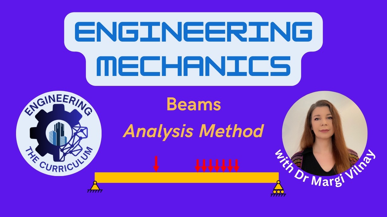 Engineering Mechanics: Beams Lecture 2– Beam Analysis Method | Shear Force & Bending Moment Diagrams