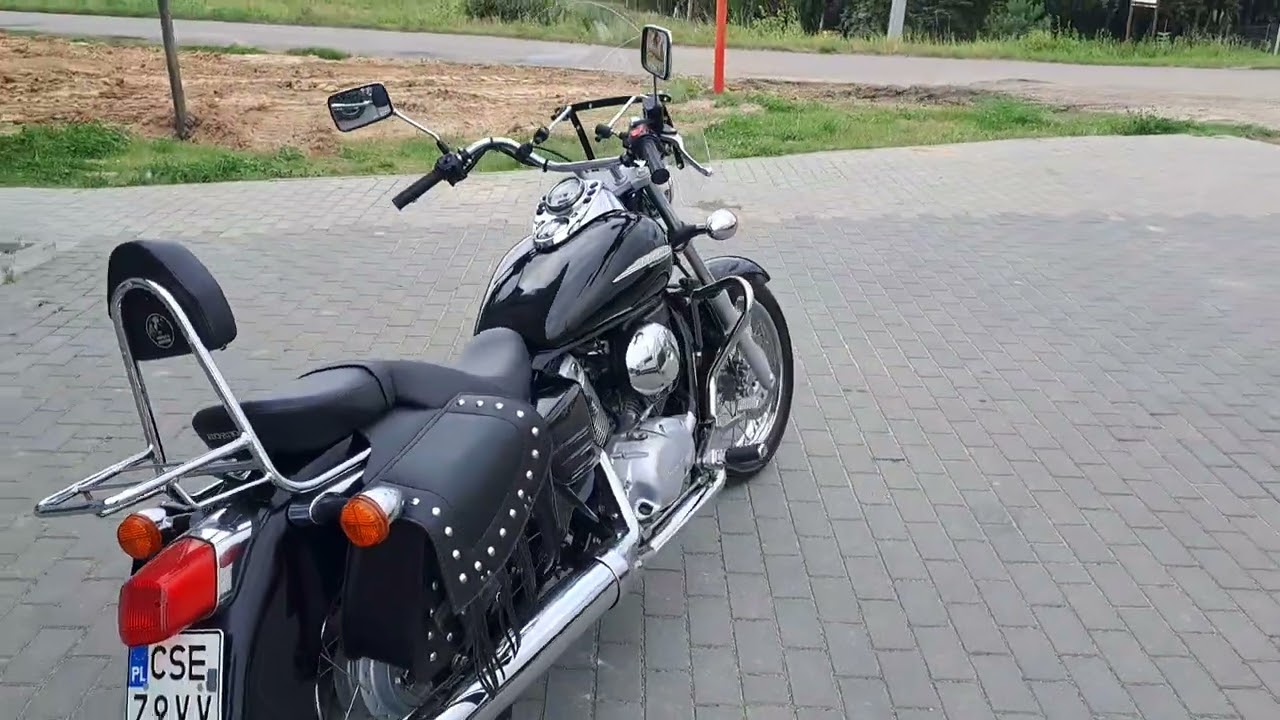Honda shadow vt125 tylko 9tys km z 2000roku Zarejestrowany w Polsce  w Sylwmoto Iława tel 500134533