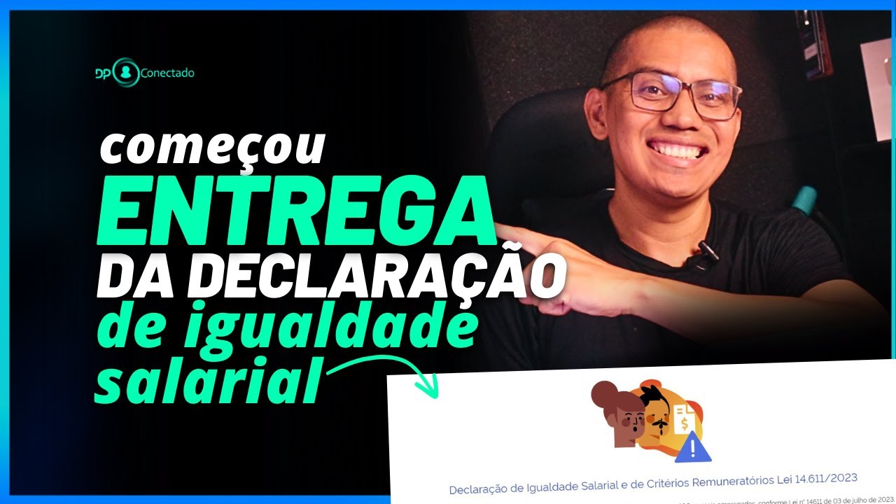 DECLARAÇÃO DE IGUALDADE SALARIAL 1º CICLO 2025 - PRAZO DE ENTREGA ATÉ DIA 28/02