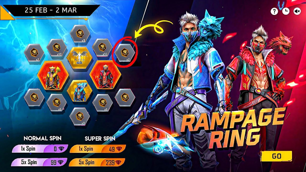 Rampage Evo Bundle Return Confirm Date l Rampage Token Tower l Free Fire New Event l Ff New Event