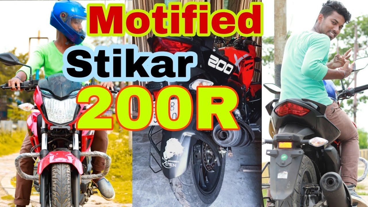 Xtreme 200R stikar motified ||Maybe lifestyle||