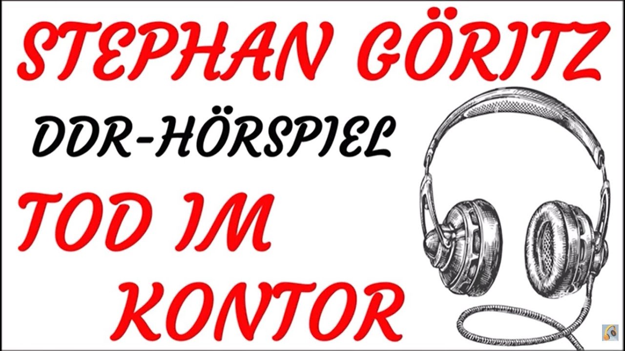 DDR KRIMI Hörspiel - Stephan Göritz - TOD IM KONTOR (1986)