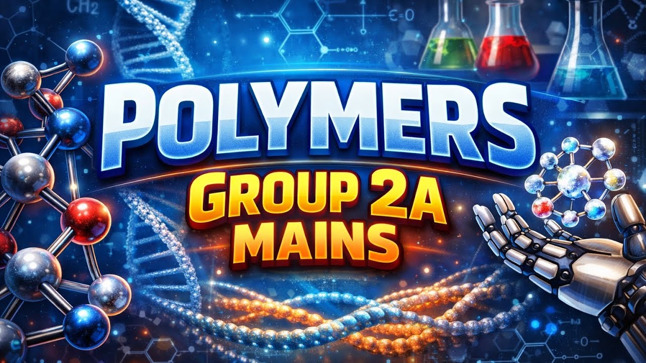 Polymers Class 4 science and technology #tnpschacker #group2amains 