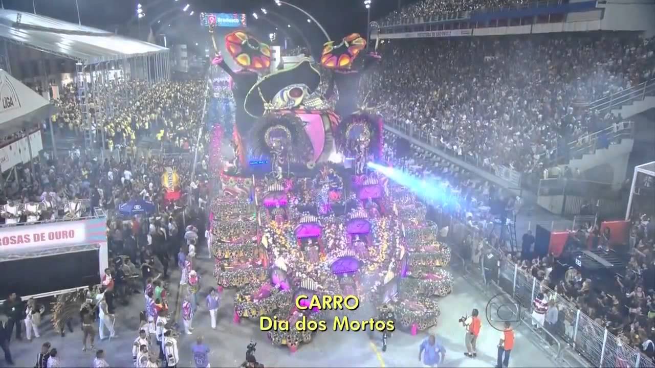 Dia de Muertos  Carnaval 2013   Rosas de Ouro