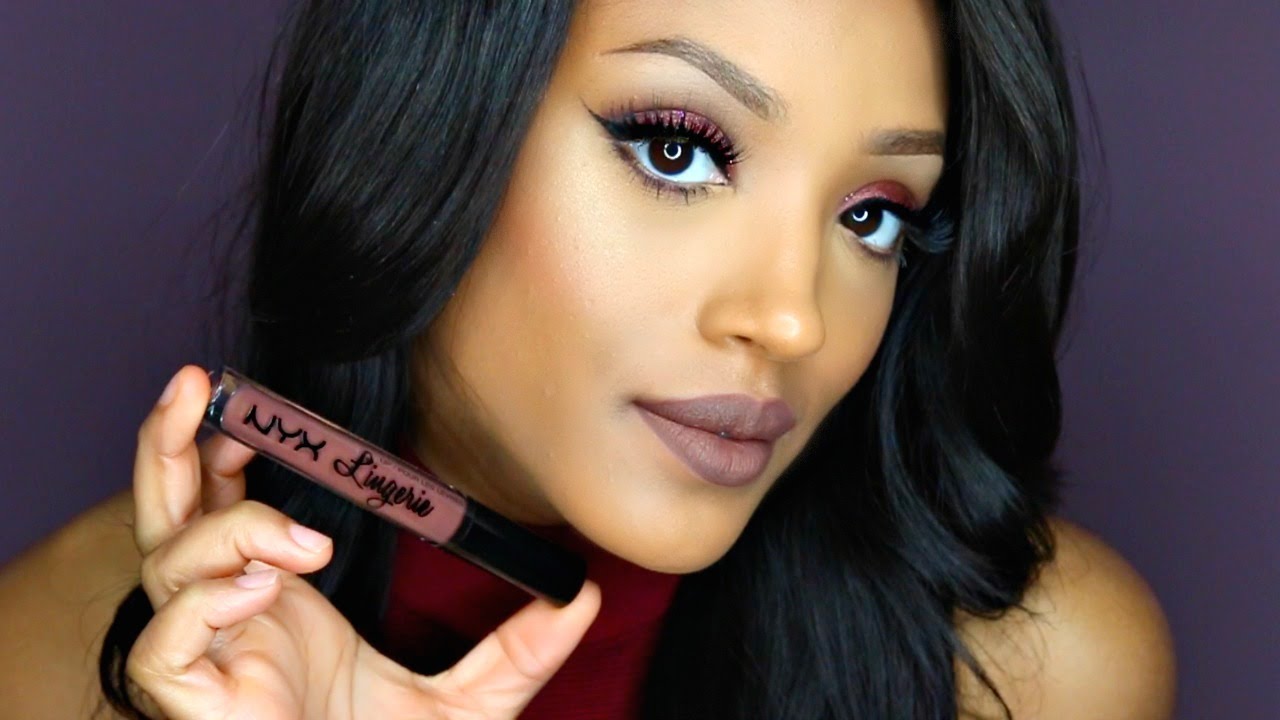 NEW!!! NYX Lingerie Liquid Lipstick Swatches