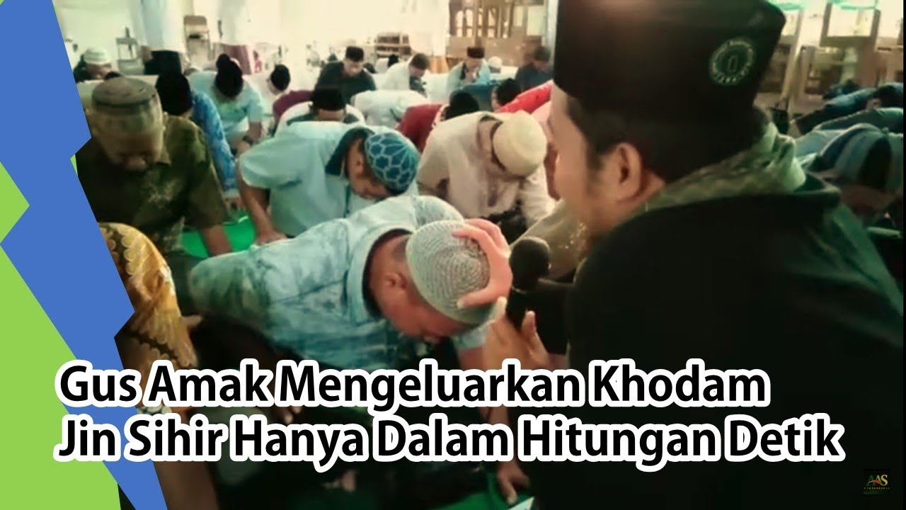 Gus Amak Mengeluarkan Khodam Jin Sihir Hanya Dalam Hitungan Detik