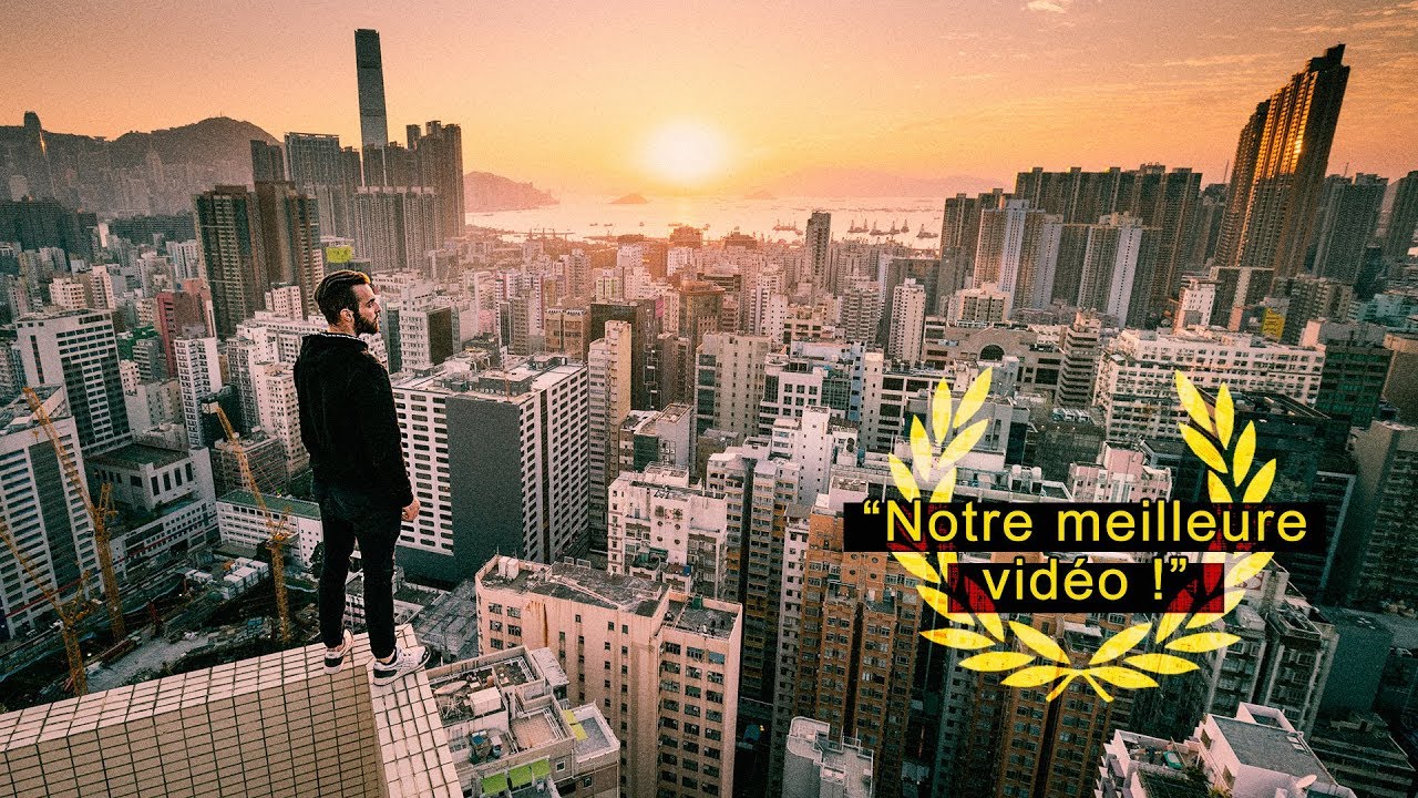 PARKOUR SUR LES TOURS DE HONG KONG ! (énorme kiff) 🇭🇰