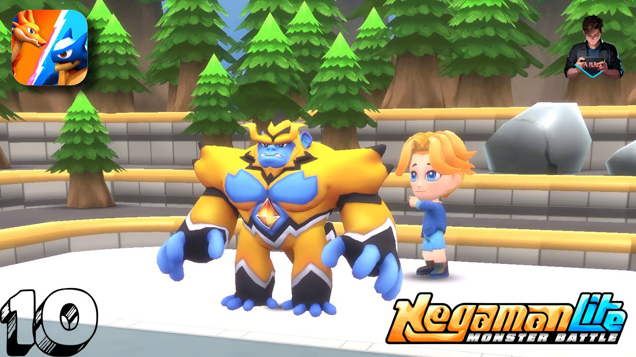 Negamon Lite: Monster Battle Part 10 Voltropolis | Gameplay Walkthrough