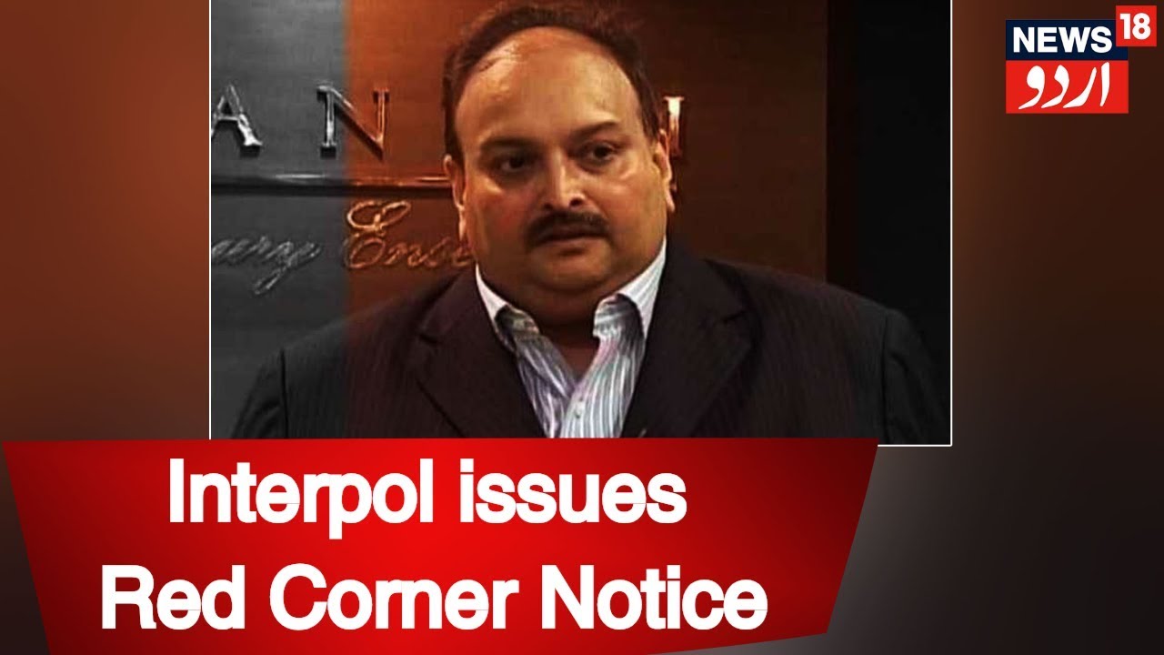 Interpol Issues Red Corner Notice Against Mehul Choksi On CBI's Request