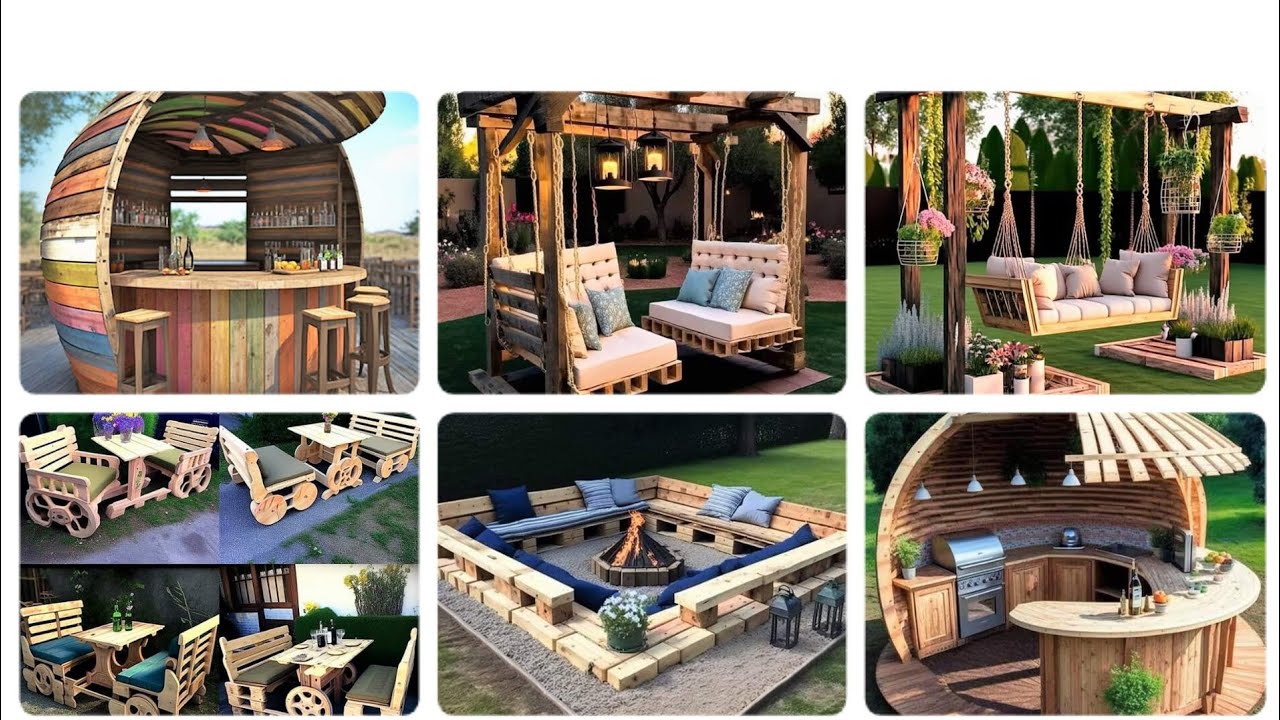 New and different ideas for your home garden♥️💯افكار جديدة ومختلفة لحديقة منزلك 💯