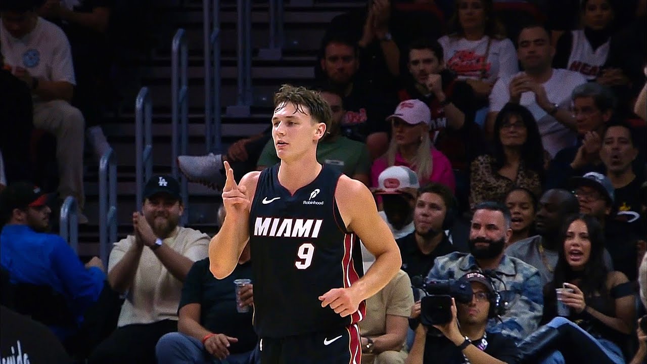 Pelle Larsson&rsquo;s Impact in His 1st Real Minutes of the Season | Miami HEAT
