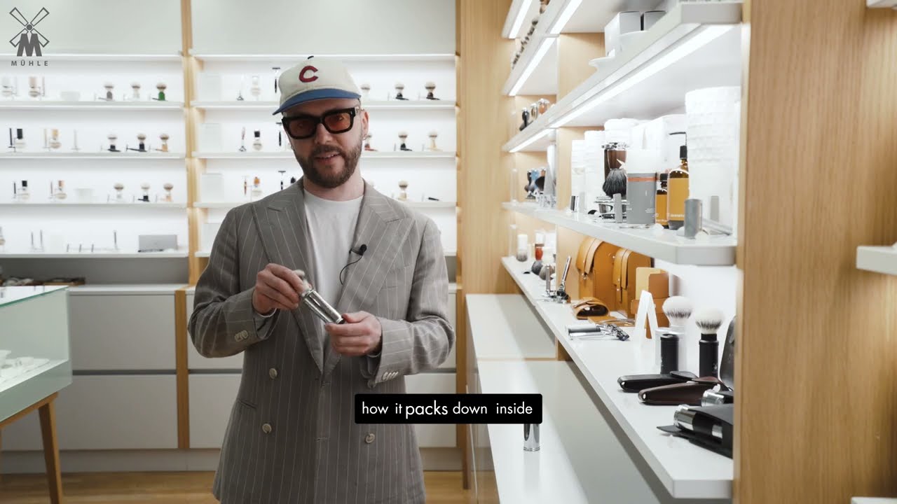 Product tip from Nick: MÜHLE TRAVEL shaving brushes