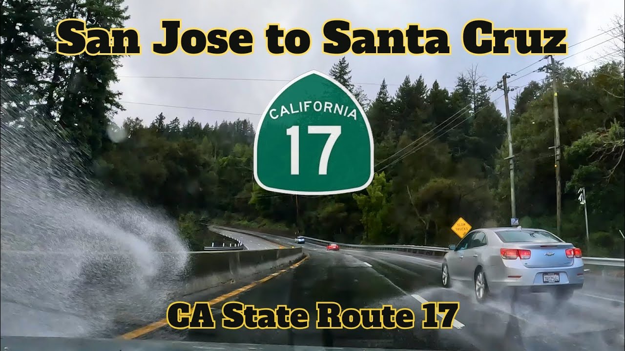 Highway 17 South | San Jose to Santa Cruz, CA | SR 17 | BMW E39 540i Exhaust Notes | 2026 Rain
