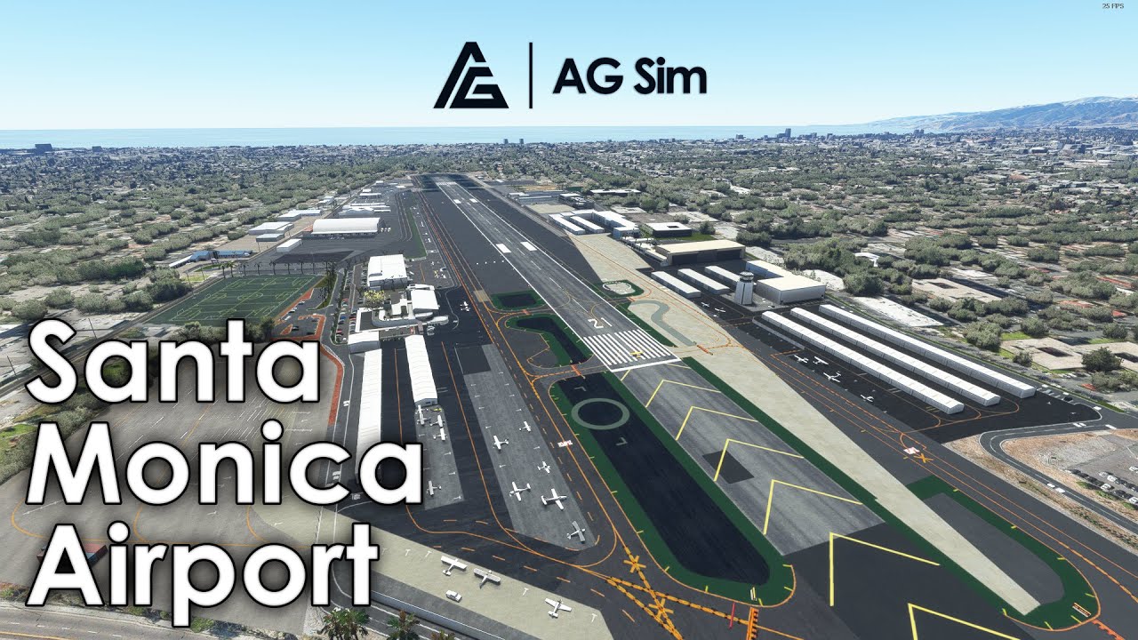 Santa Monica Airport | AG Sim | MSFS