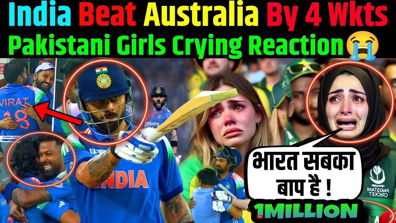 India Vs Australia | Pakistani Public Reactions |  Ind Vs Aus Semi Final Reaction | Champion Trophy