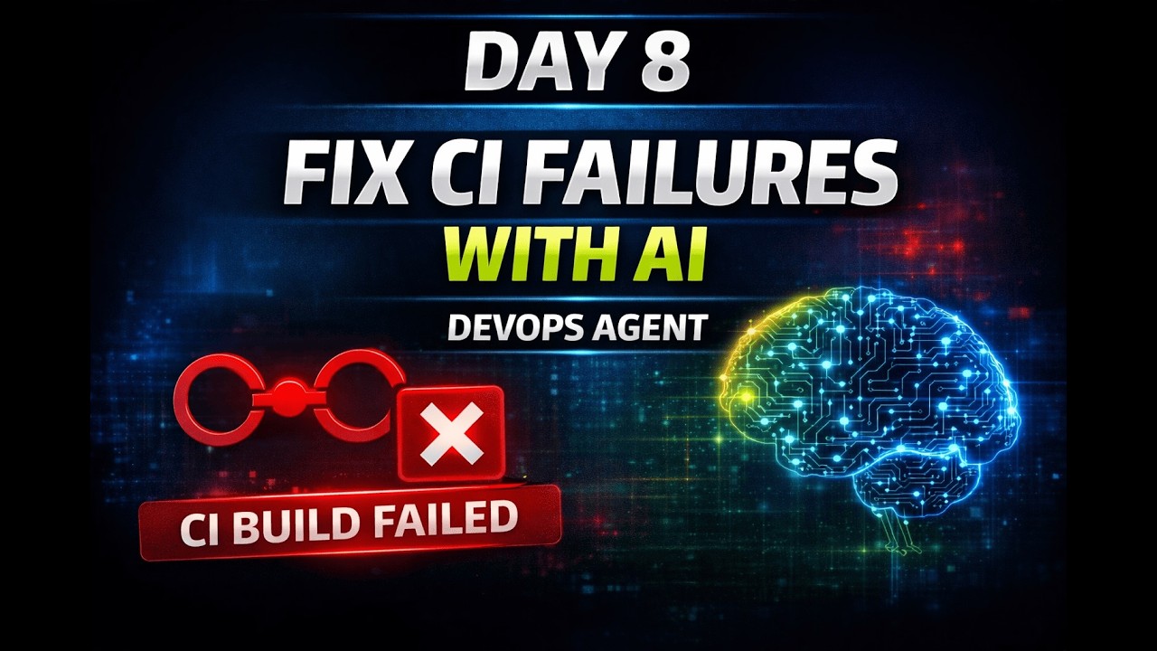Practical Agentic AI (.NET) | Day 8 - Fix Your CI log Failures with AI (DevOps Agent in .NET)