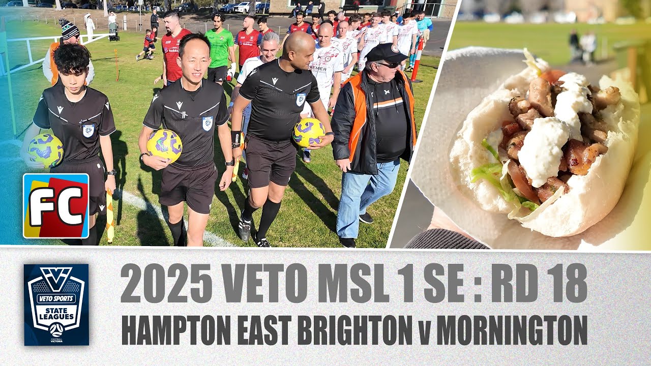 2025 | FV Rd 18 | Hampton East Brighton v Mornington