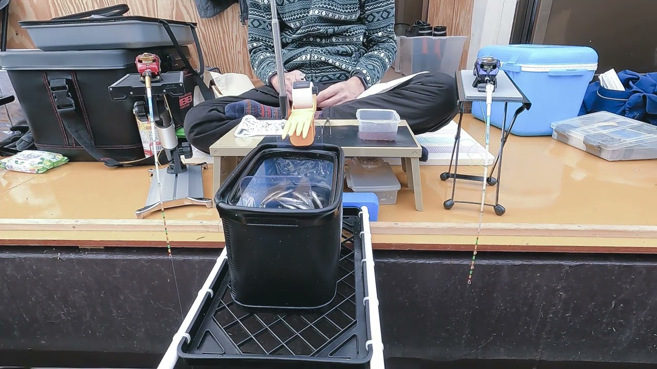 わかさぎ釣行 桧原湖「森のうた」ドームハウス