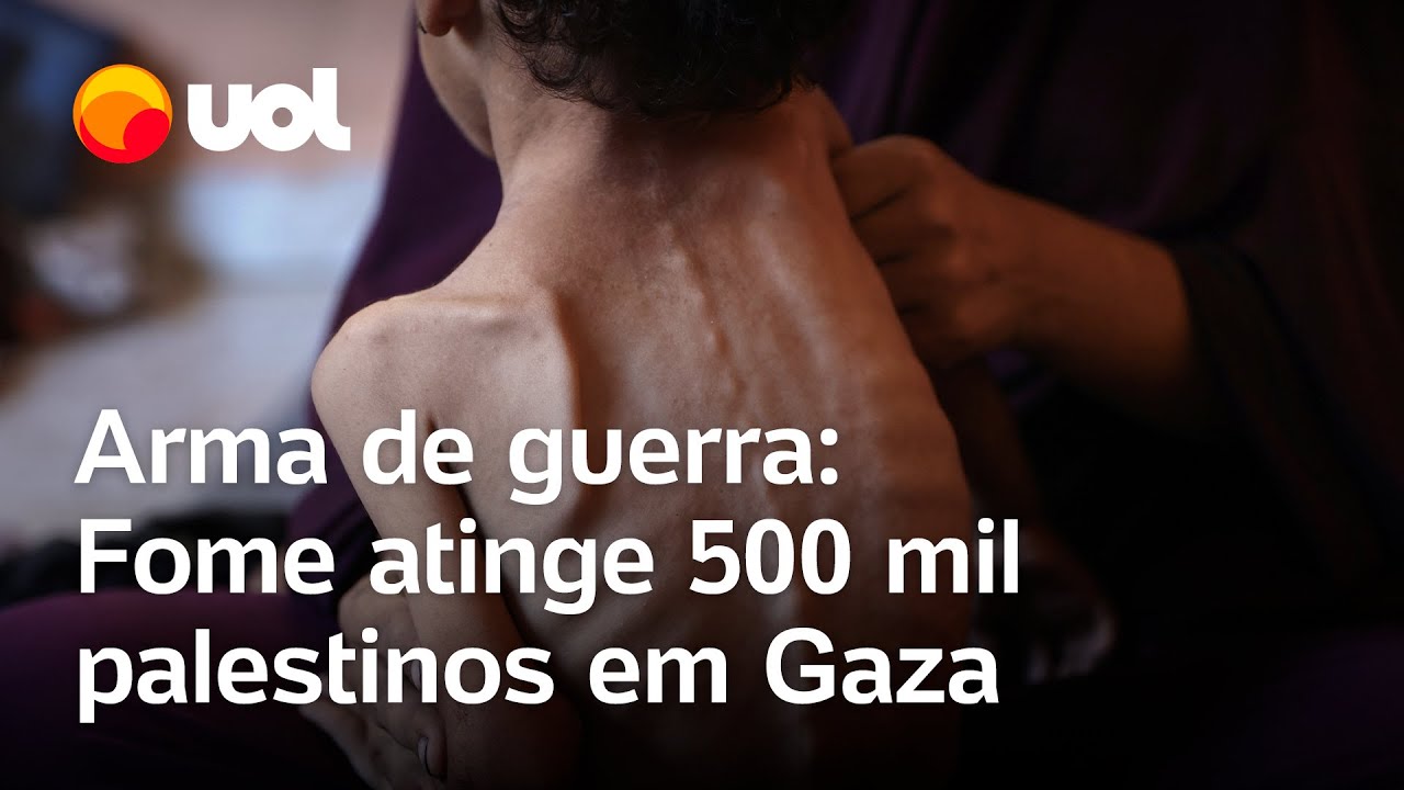 Israel cerca Gaza: Fome catastrófica atinge meio milhão de palestinos, segundo a ONU