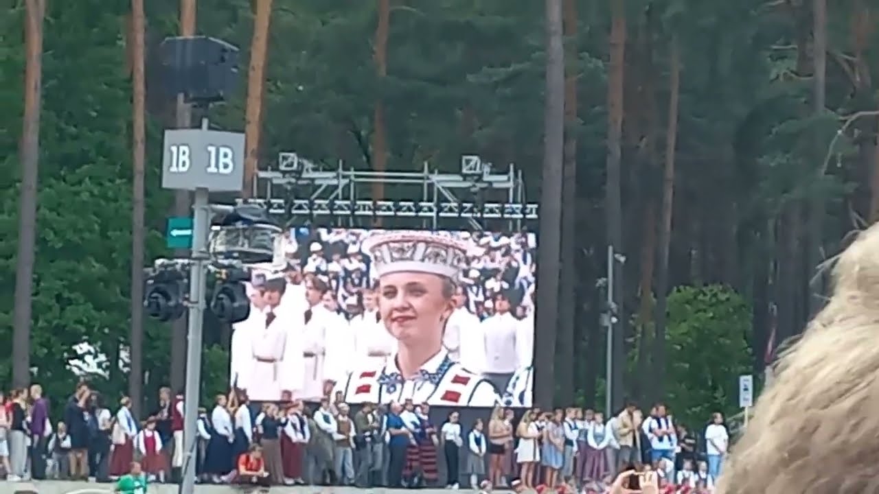 Latvian song festival, dziesmusvētku koncerts 
