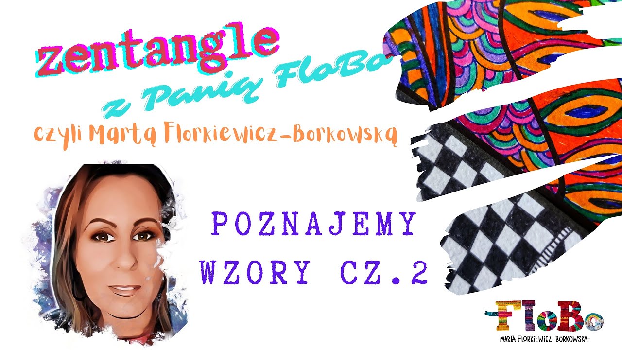 Poznajemy Zentangle - podstawowe wzory - część 2