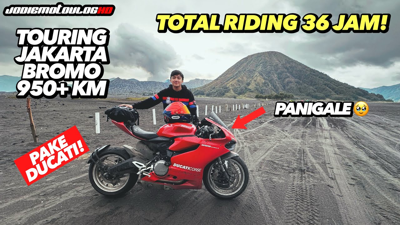 EPS 4 Touring 36 Jam Jakarta Bromo Pake DUCATI Panigale Full Riding 950 KM! 🔥 (END)