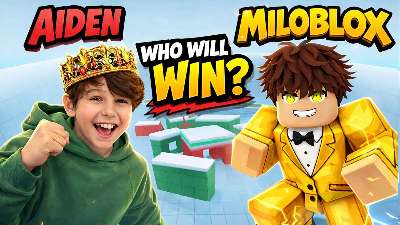 Эйден и МайлоБлокс соревнуются в 9 различных испытаниях!