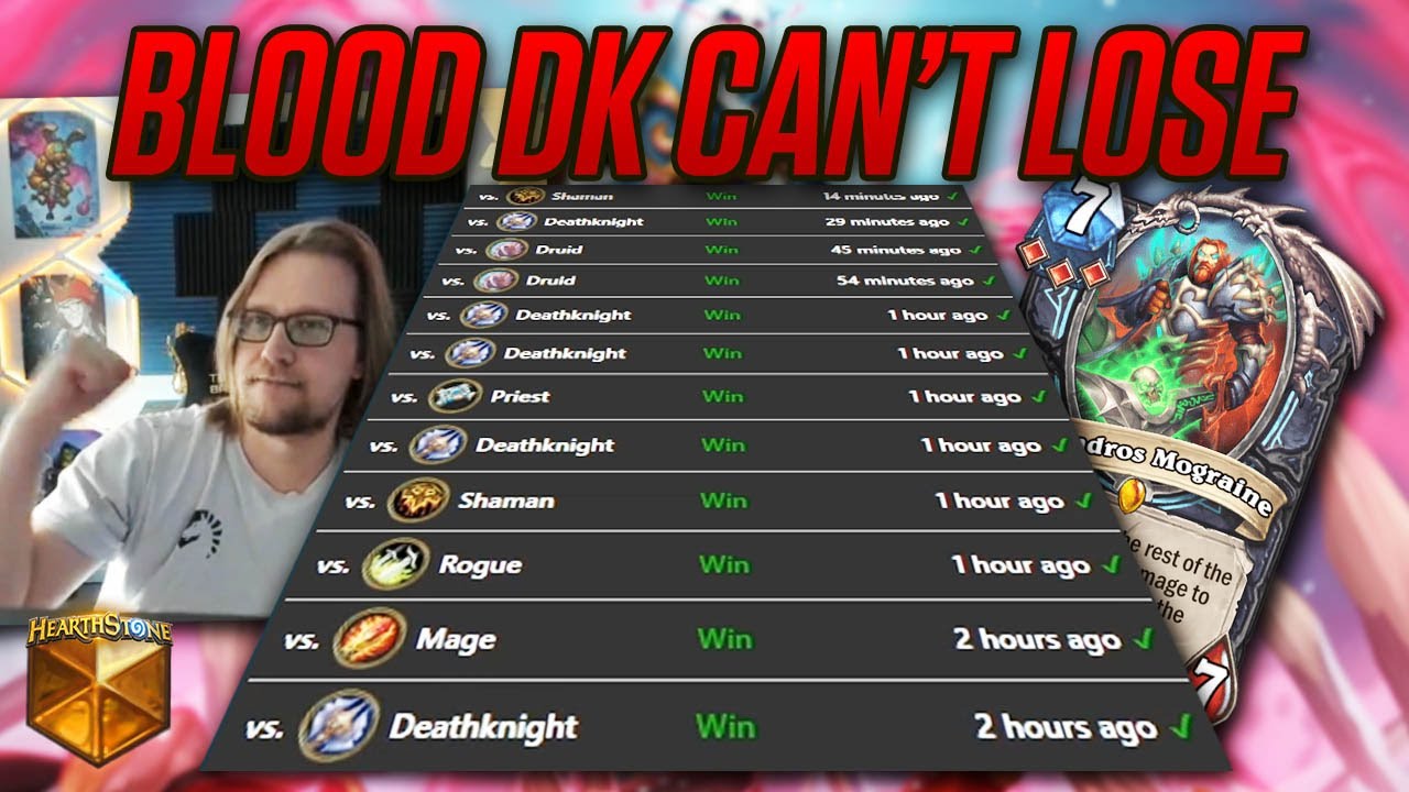 New Blood DK Deck Can ONLY Win! | Savjz Hearthstone