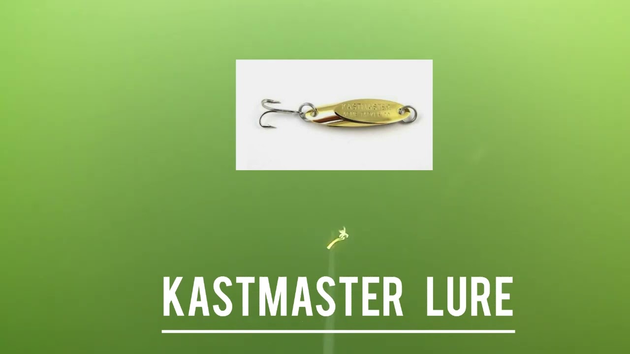 Kastmaster Lure underwater footage