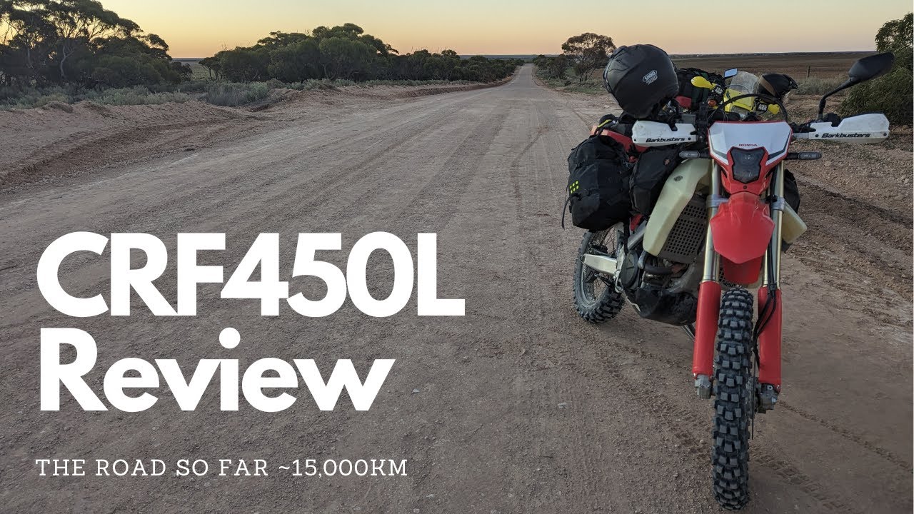 CRF450L - The Road So Far 15,000km Reivew
