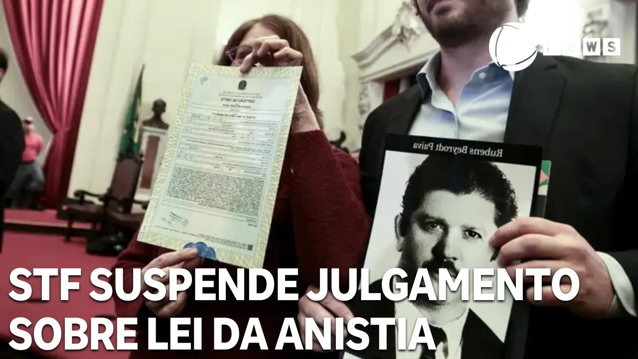 STF suspende julgamento sobre Lei da Anistia após pedido de vista de Alexandre de Moraes