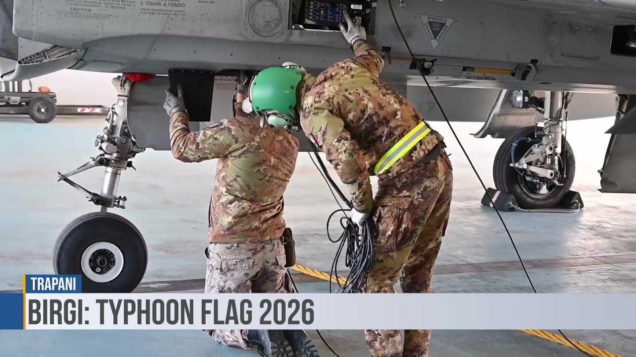 Trapani: Birgi, Typhoon Flag 2026