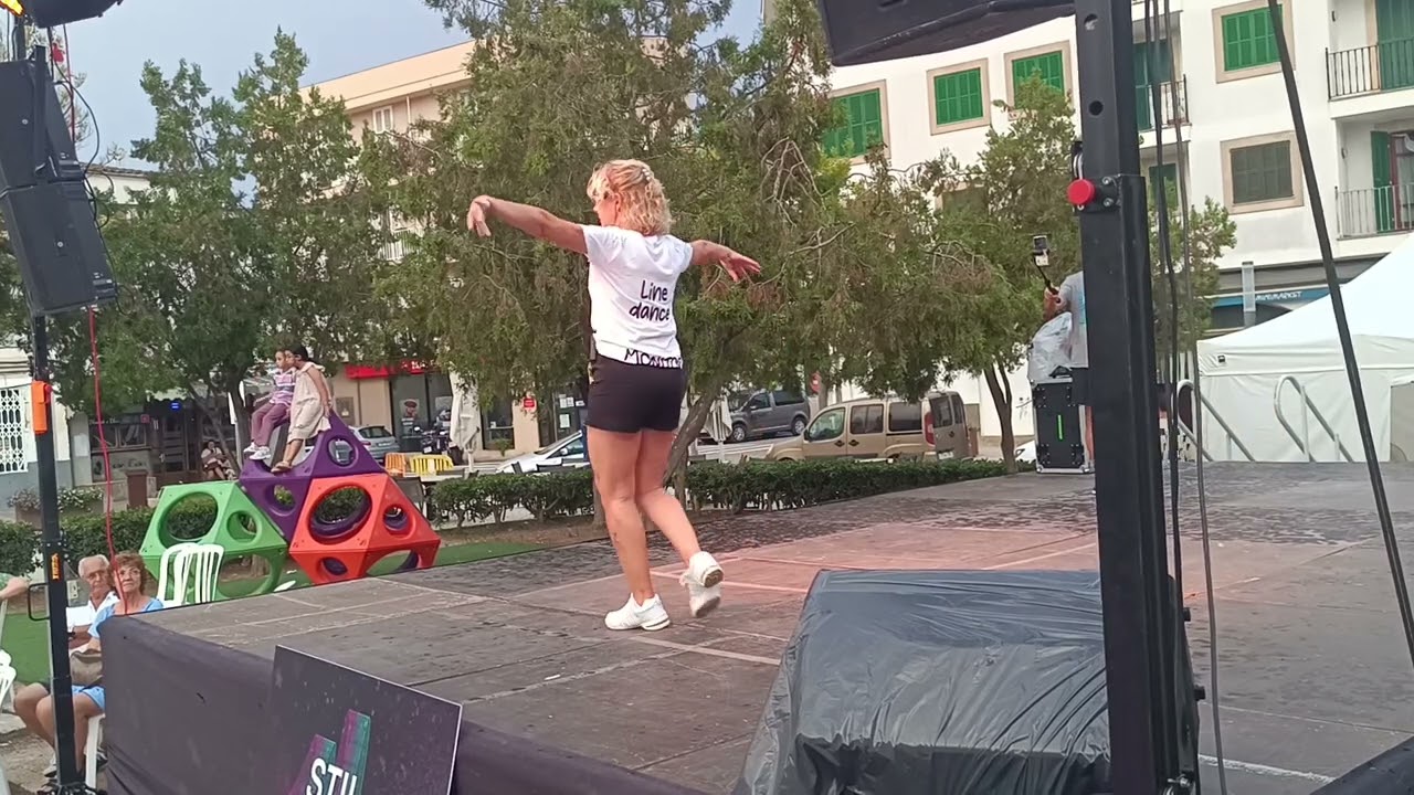 Line Dance Bailando en pijama teach