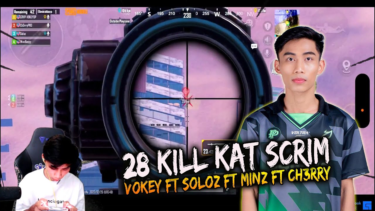 28 KILL KAT SCRIM !! VOKEY FT SOLOZ FT MINZ FT CH3RRY