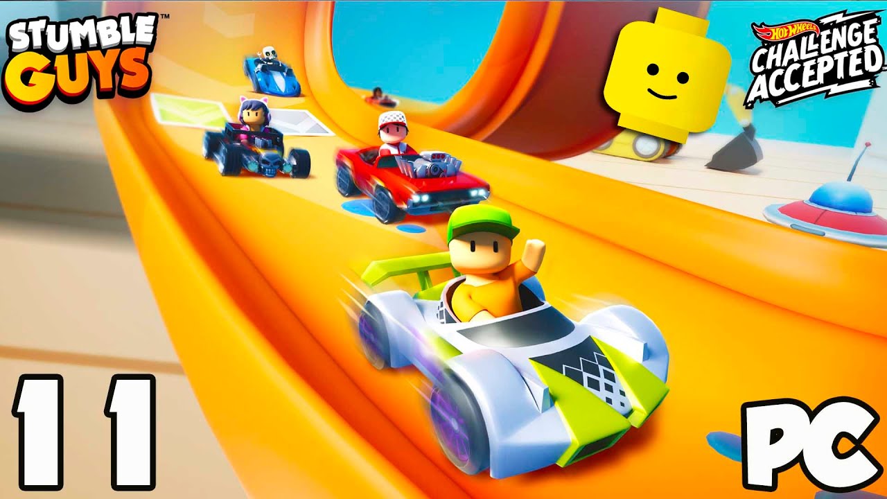 Stumble Guys 👑 PC Gameplay Part 11 🏎️ Hot Wheels challenge accepted update