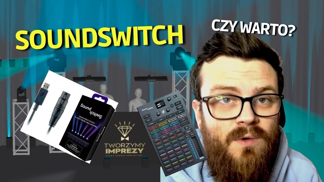 Programowalny Automatyczny Sterownik Oświetlenia DMX SoundSwitch