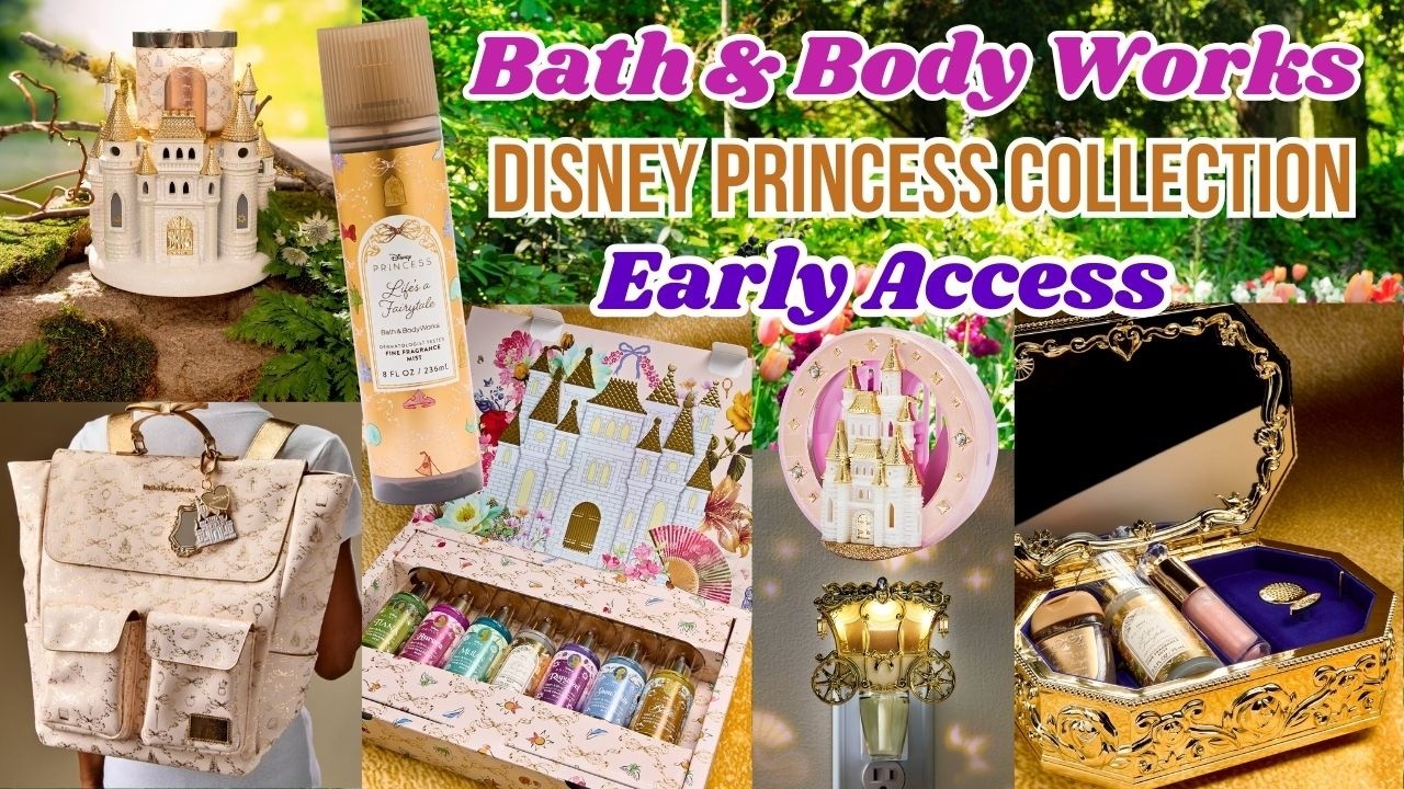 Bath & Body Works Disney Princess Early Access News & Products!